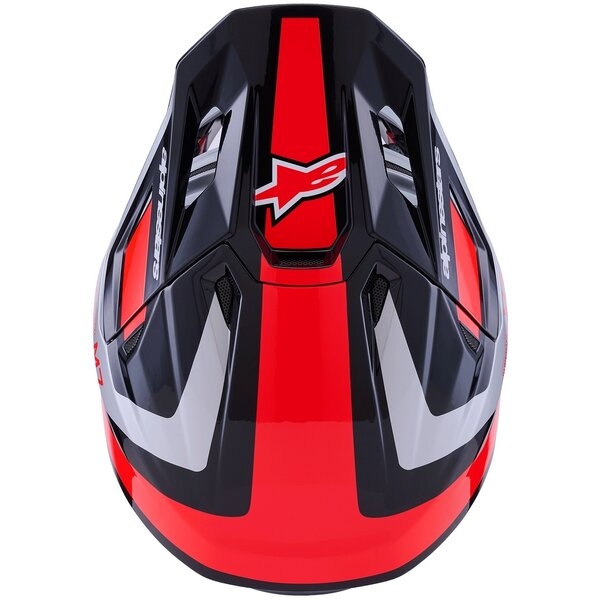 Casca cross-enduro ALPINESTARS SUPERTECH S-M7 RISE ECE06 S Negru/Galben/Roz, 13