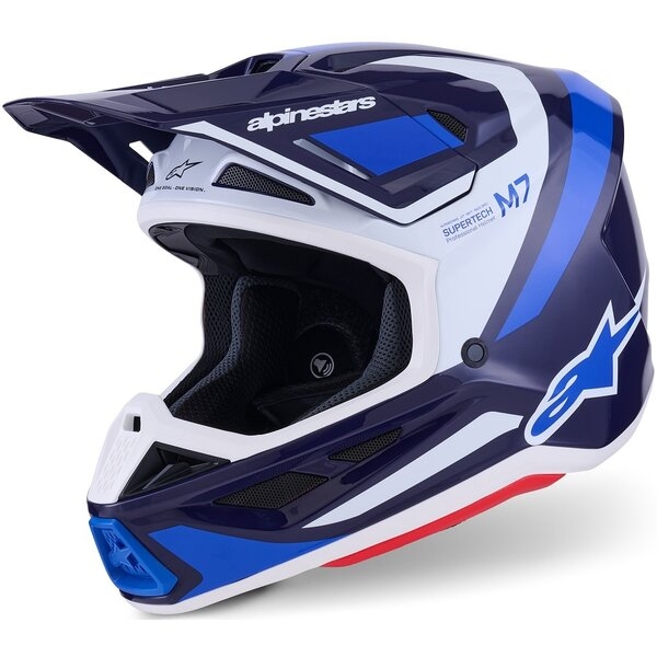 Casca cross-enduro ALPINESTARS SUPERTECH S-M7 RISE ECE06 S Negru/Galben/Roz, 22