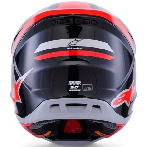 Casca cross-enduro ALPINESTARS SUPERTECH S-M7 RISE ECE06 XL Albastru/Alb, 5