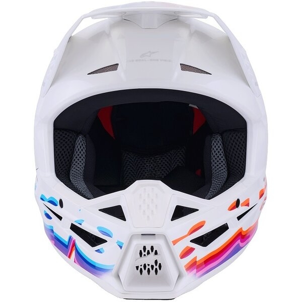 Casca cross-enduro ALPINESTARS S-M3 FORCE ECE06 M Alb, 9