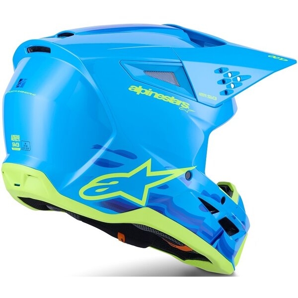 Casca cross-enduro ALPINESTARS S-M3 FORCE ECE06 M Alb, 15