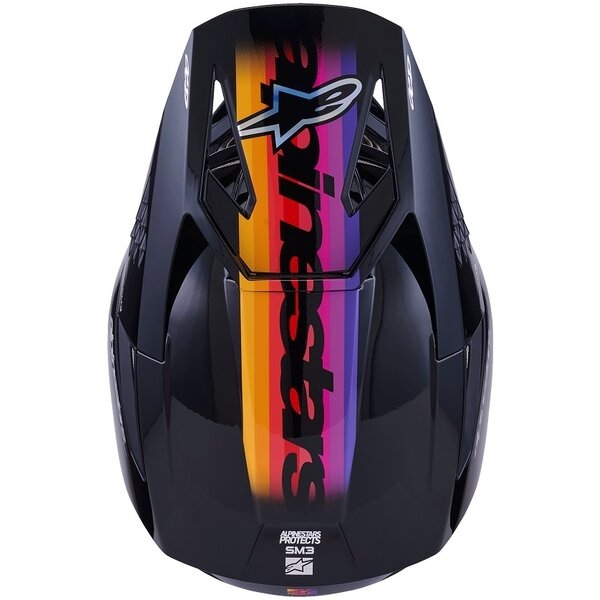 Casca cross-enduro ALPINESTARS S-M3 FORCE ECE06 L Albastru cyan, 12