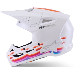 Casca cross-enduro ALPINESTARS S-M3 FORCE ECE06 L Albastru cyan, 4