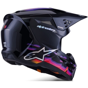 Casca cross-enduro ALPINESTARS S-M3 FORCE ECE06 Negru L, 16