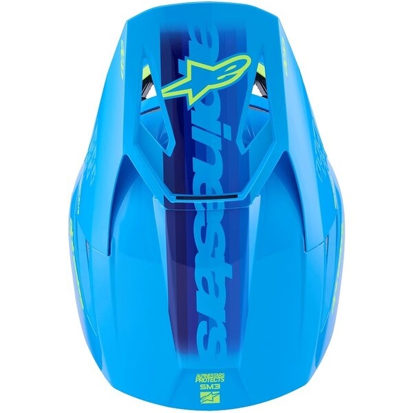 Casca cross-enduro ALPINESTARS S-M3 FORCE ECE06 L Alb, 10