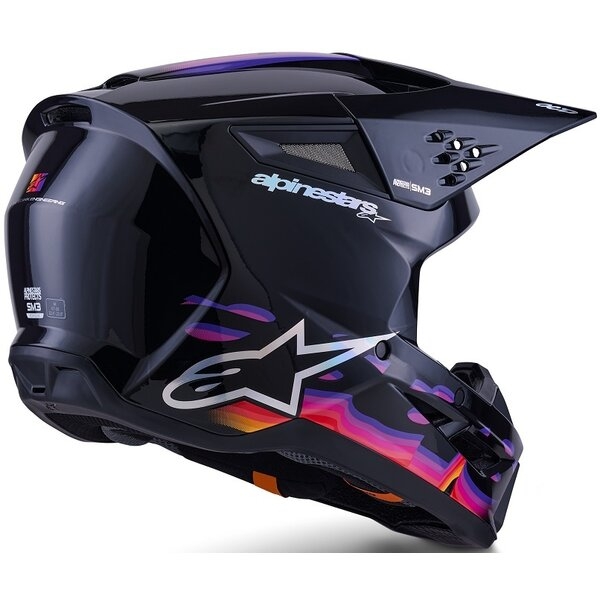 Casca cross-enduro ALPINESTARS S-M3 FORCE ECE06 Negru XL, 11