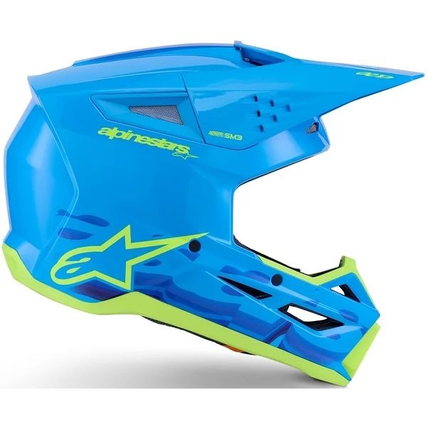 Casca cross-enduro ALPINESTARS S-M3 FORCE ECE06 Negru XL, 21