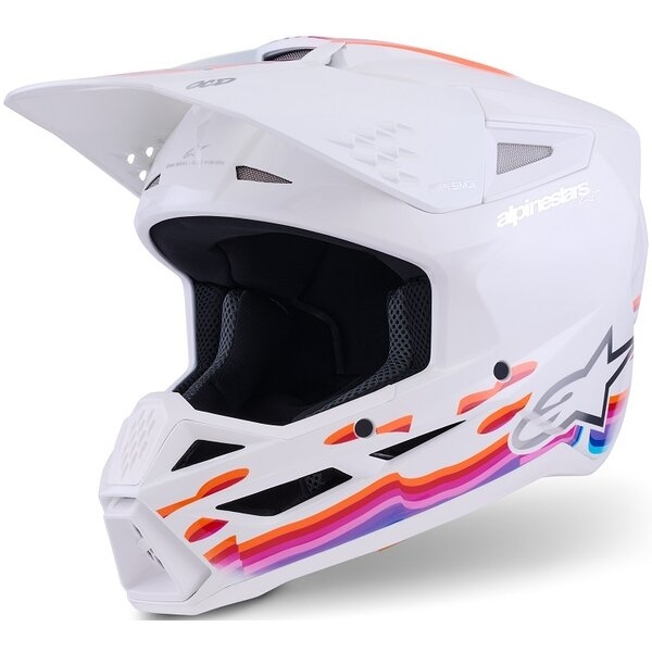 Casca cross-enduro ALPINESTARS S-M3 FORCE ECE06 XL Alb, 22