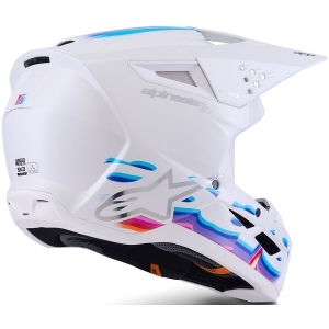 Casca cross-enduro ALPINESTARS S-M3 FORCE ECE06 XXL Alb, 18