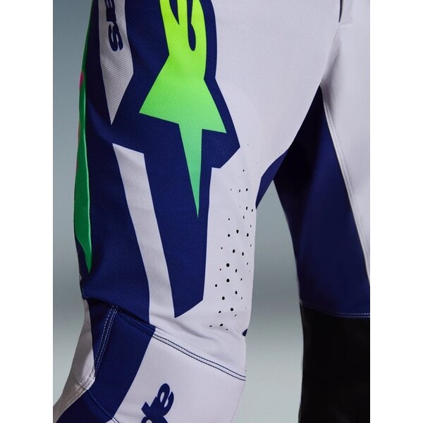 Pantaloni cross-enduro ALPINESTARS SUPERTECH VISTA 2026 32 Gri/Galben fluo/Albastru, 4
