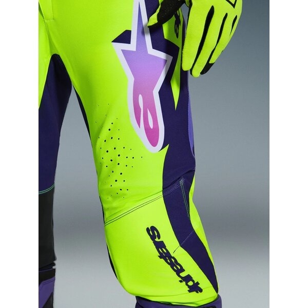 Pantaloni cross-enduro ALPINESTARS SUPERTECH VISTA 2026 38 Galben/Mov/Negru, 3