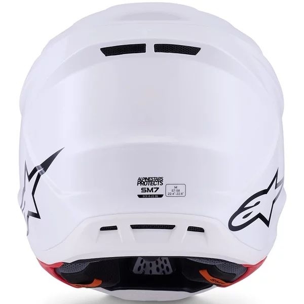 Casca cross-enduro ALPINESTARS SUPERTECH S-M7 SOLID ECE06 Negru S, 16