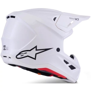 Casca cross-enduro ALPINESTARS SUPERTECH S-M7 SOLID ECE06 S Alb, 7