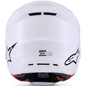 Casca cross-enduro ALPINESTARS SUPERTECH S-M7 SOLID ECE06 S Alb, 16