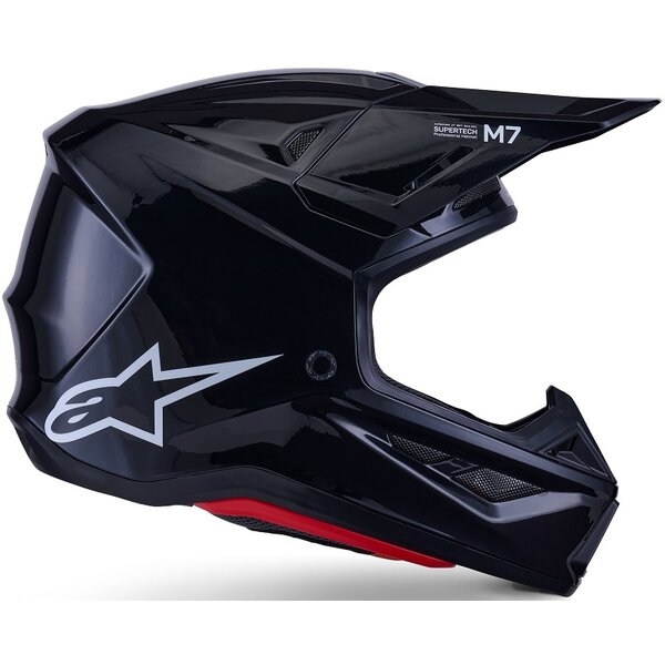 Casca cross-enduro ALPINESTARS SUPERTECH S-M7 SOLID ECE06 M Alb, 6