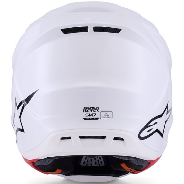 Casca cross-enduro ALPINESTARS SUPERTECH S-M7 SOLID ECE06 Negru L, 9