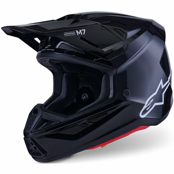 Casca cross-enduro ALPINESTARS SUPERTECH S-M7 SOLID ECE06 XXL Alb, 2