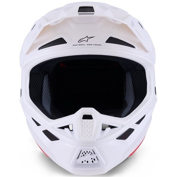 Casca cross-enduro ALPINESTARS SUPERTECH S-M7 SOLID ECE06 XXL Alb, 9