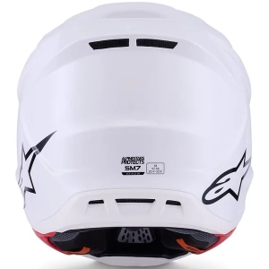 Casca cross-enduro ALPINESTARS SUPERTECH S-M7 SOLID ECE06 XXL Alb, 22