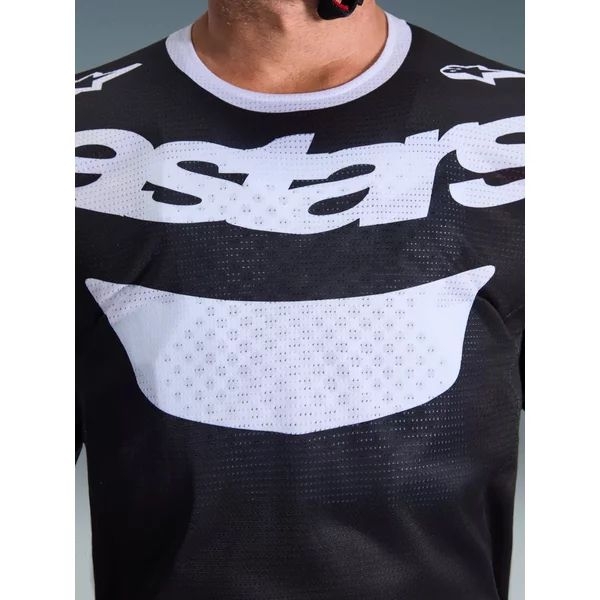 Tricou cross-enduro ALPINESTARS RACER AIR RIWAY 2026 S Gri/Galben fluo/Albastru, 7