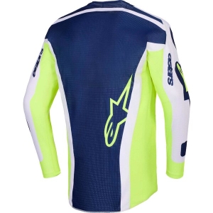 Tricou cross-enduro ALPINESTARS RACER AIR RIWAY 2026 S Negru/Alb, 9