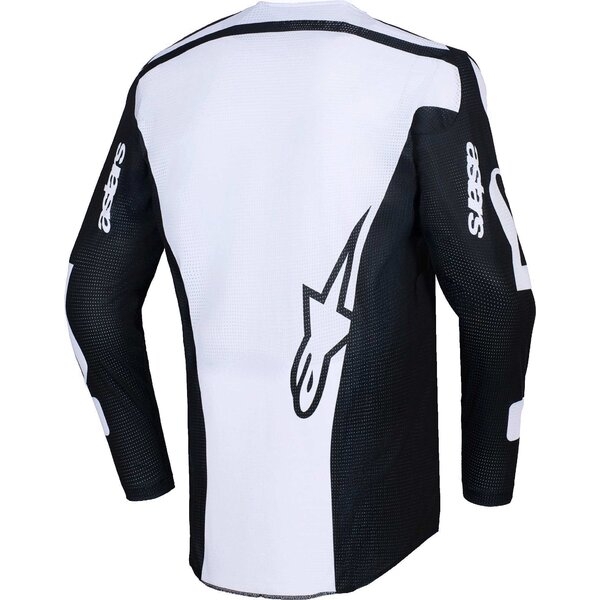 Tricou cross-enduro ALPINESTARS RACER AIR RIWAY 2026 M Negru/Alb, 3