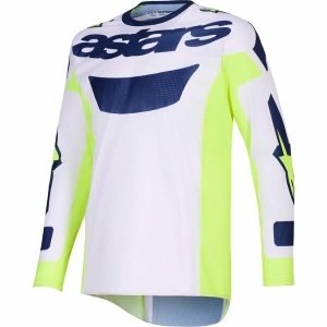Tricou cross-enduro ALPINESTARS RACER AIR RIWAY 2026 Negru/Alb XL, 8