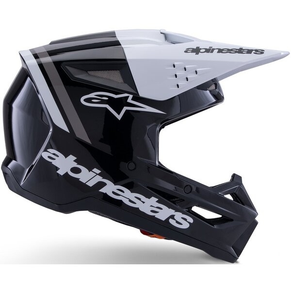 Casca cross-enduro ALPINESTARS S-M3 RADIUM ECE06 M Negru/Rosu fluo/Alb, 15