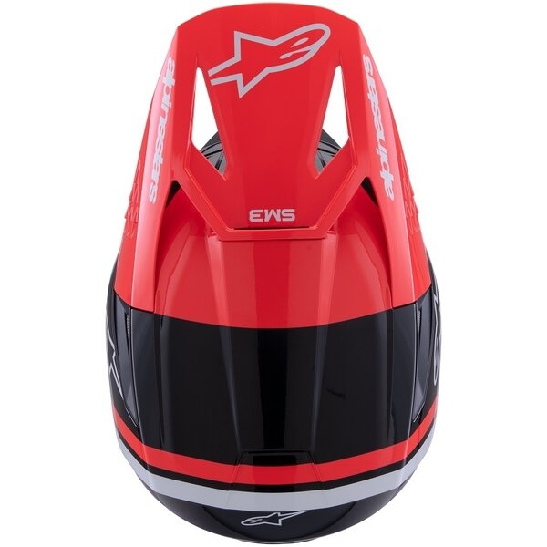Casca cross-enduro ALPINESTARS S-M3 RADIUM ECE06 XL Negru/Alb/Gri, 12