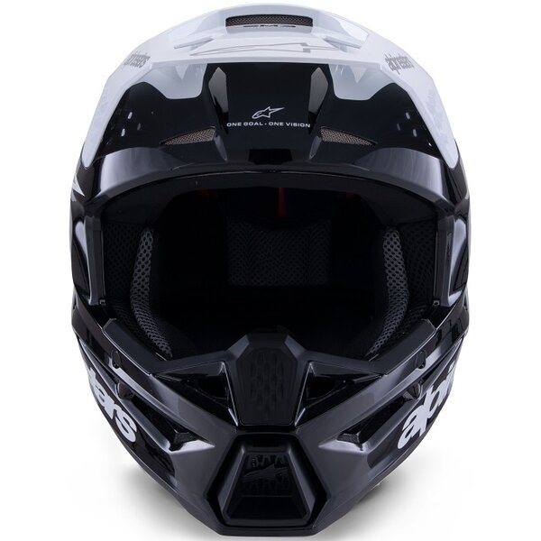 Casca cross-enduro ALPINESTARS S-M3 RADIUM ECE06 XXL Negru/Rosu fluo/Alb, 8