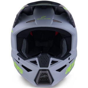 Casca cross-enduro ALPINESTARS S-M3 RADIUM ECE06 XXL Gri/Negru/Galben Fluo, 17