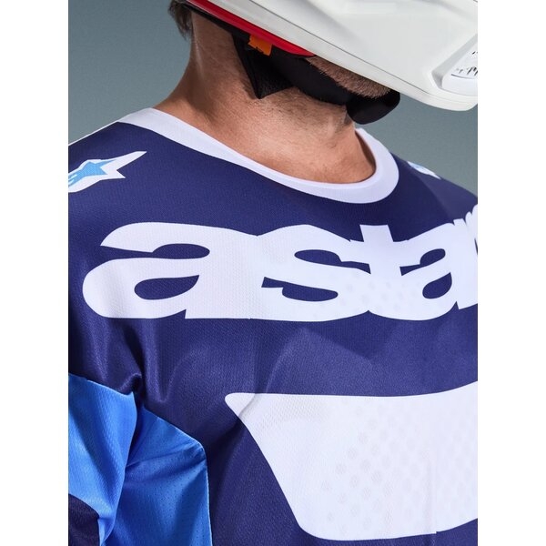 Tricou cross-enduro ALPINESTARS RACER RIWAY 2026 S Galben/Negru, 13