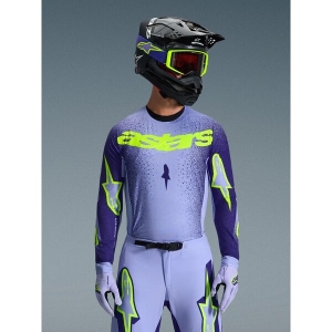 Tricou cross-enduro ALPINESTARS SUPERTECH SCENZ 2026 S Gri/Albastru, 10