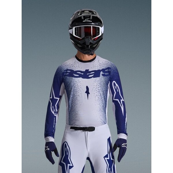 Tricou cross-enduro ALPINESTARS SUPERTECH SCENZ 2026 M Rosu/Negru/Galben, 7