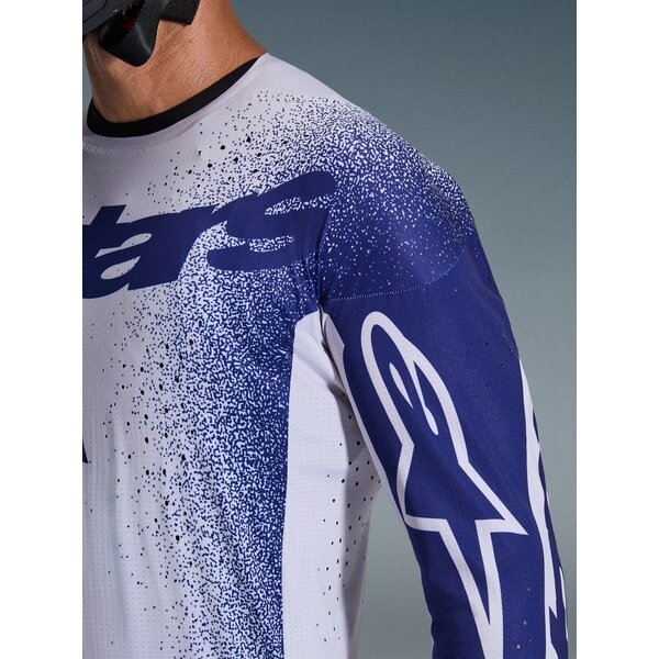 Tricou cross-enduro ALPINESTARS SUPERTECH SCENZ 2026 M Rosu/Negru/Galben, 9