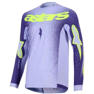 Tricou cross-enduro ALPINESTARS SUPERTECH SCENZ 2026 L Mov/Galben fluo, 42