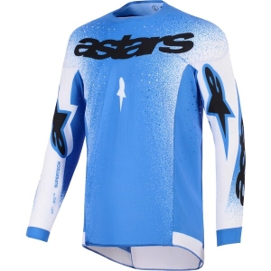 Tricou cross-enduro ALPINESTARS SUPERTECH SCENZ 2026 L Albastru/Alb, 15