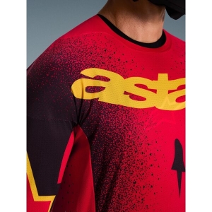 Tricou cross-enduro ALPINESTARS SUPERTECH SCENZ 2026 L Albastru/Alb, 21