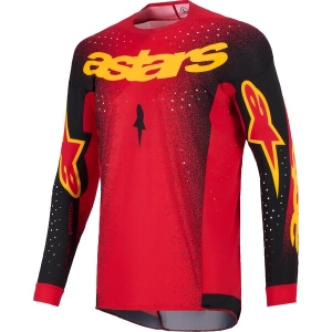 Tricou cross-enduro ALPINESTARS SUPERTECH SCENZ 2026 XL Mov/Galben fluo, 7