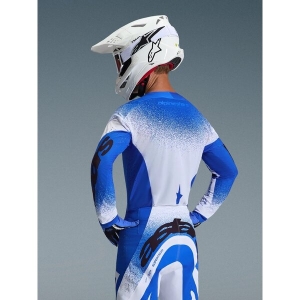 Tricou cross-enduro ALPINESTARS SUPERTECH SCENZ 2026 XL Mov/Galben fluo, 19