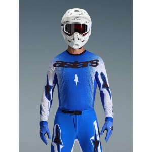 Tricou cross-enduro ALPINESTARS SUPERTECH SCENZ 2026 XL Albastru/Alb, 7