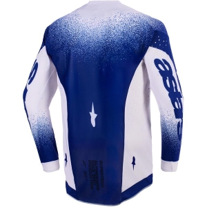 Tricou cross-enduro ALPINESTARS SUPERTECH SCENZ 2026 XL Albastru/Alb, 12
