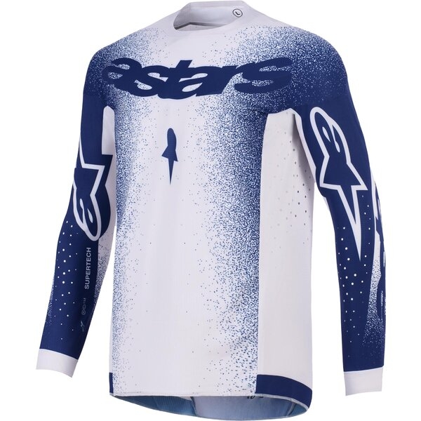 Tricou cross-enduro ALPINESTARS SUPERTECH SCENZ 2026 XXL Mov/Galben fluo, 4