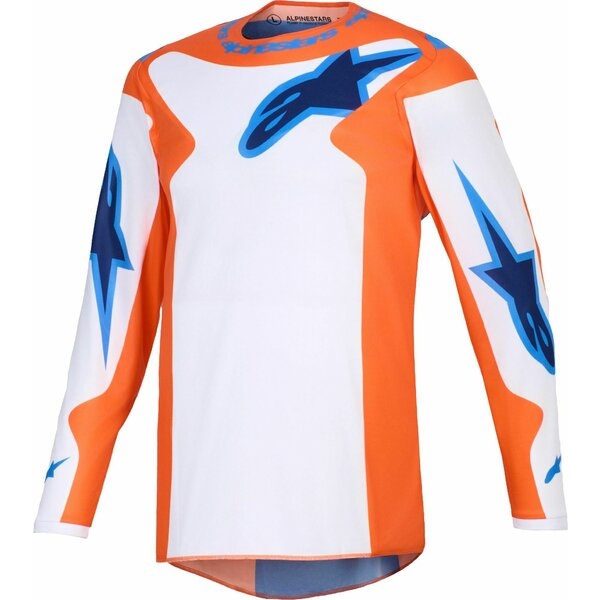 Tricou cross-enduro ALPINESTARS FLUID GRID 2026 S Rosu/Negru/Mov, 4