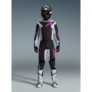 Tricou cross-enduro ALPINESTARS FLUID GRID 2026 M Albastru/rosu, 6