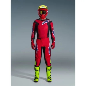 Tricou cross-enduro ALPINESTARS FLUID GRID 2026 M Albastru/rosu, 26