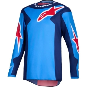 Tricou cross-enduro ALPINESTARS FLUID GRID 2026 M Portocaliu/Albastru, 13