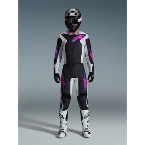 Tricou cross-enduro ALPINESTARS FLUID GRID 2026 XXL Rosu/Negru/Mov, 4