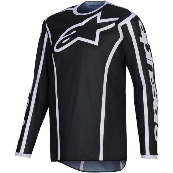 Tricou cross-enduro ALPINESTARS FLUID APEX 2026 XL Albastru/Galben Fluo, 10