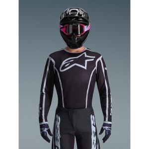 Tricou cross-enduro ALPINESTARS FLUID APEX 2026 XL Albastru/Galben Fluo, 14
